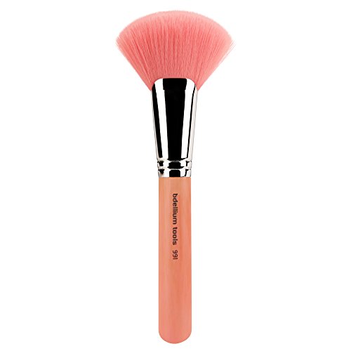 Bdellium Tools Professional Eco-Friendly Makeup Brush Pink Bambu Series - Face Fan 991