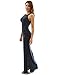 PattyBoutik Women’s Crewneck Halter Side Slit Maxi Dress