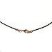 DragonWeave Antique Copper 1.8mm Fine Brown Leather Cord Necklace