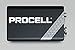 Duracell PC1604BKD09 Procell Alkaline-Manganese Dioxide Battery, 9V (Case of 72) primary