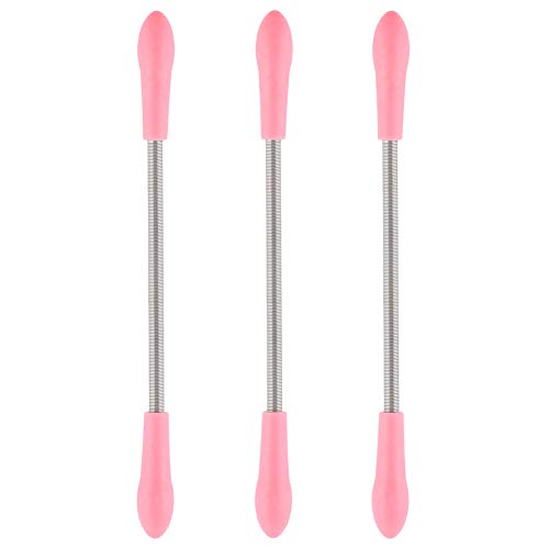 Dr.Nail 3Pcs Facial Hair Remover Spring Threading Tool for Women (Pink) - Thumbnail 6