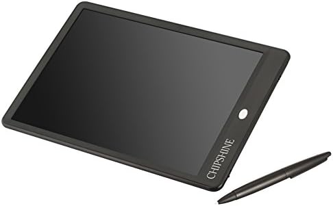 CHIPSHINE 10 inch LCD Writing Board with Stylus and Stand Drawing Tablet for Kids Handwriting eWriter Pad for Office Holiday Gift for Designers Students Teachers and Kidergarden (Black)
