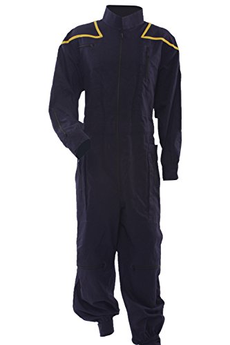 Allten Men's Costume Star Trek Enterprise Uniform Jumpsuit