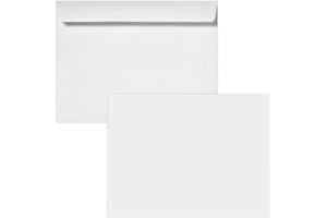 9 x 12 Booklet Envelope - Open Side - 28# White - (9 x 12) - Large Envelope Series (Jumbo) (100)
