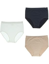 Intimates Women's No Show Seamless Hi-Rise Underwear, (3Pr)