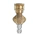 Water Power - Quick Connecting Pivoting Coupler 3 Angels High Pressure Nozzle Holder, Gutter Cleaner Attachment, 120 Degree Rotation, 1/4 Inch Quick Connect, 4500PSI