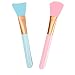 Angel Kiss 2 Piece Silicone Face Mask Brush for Facials,Mud,Clay Mask, DIY, Modeling Mask, Hairless Body Lotion, Butter Applicator Tools