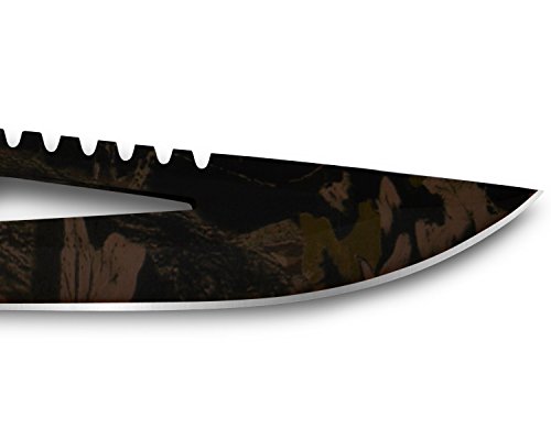 image for Yes4All Camo Coated H152B Hunting Survival Tactical Knife Bowie Fixed 