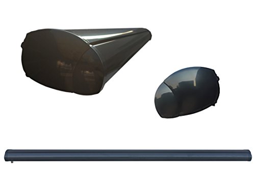 Prime Tech Elektrische Kassettenmarkise 500 x 300cm grau, Tuch anthrazit-grau – Bild 8