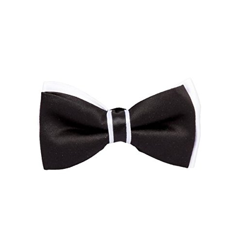 Amscan Roaring '20s Costume Party Classic Bow Tie, Black, 5" x 2 1/2