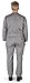 NATURAL WORKWEAR - Mens Long Sleeve Basic Blended Coverall, Grey 38101-Medium-FBA