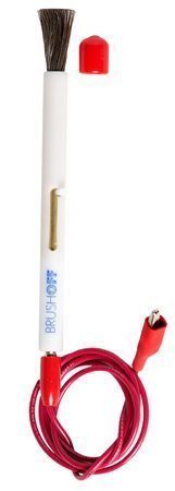Brushoff sensor cleaning brush