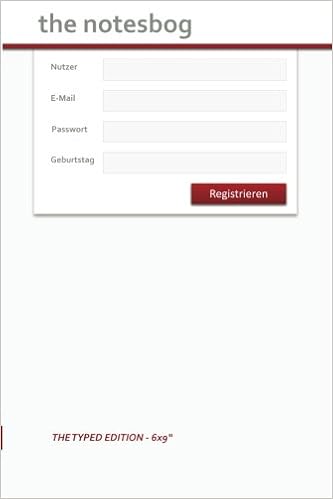 Notesbog 6x9 Typed Login Register Kariert 160p Ca Din A5 Softcover Notizbuch Notizbuch Notebook Notesbog Din A5 German Edition Pott Jurgen Amazon Com Books