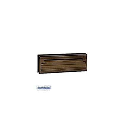 Salsbury Industries Standard Mail Slot Letter Size Antique