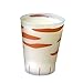Cat Claw Cup Silicone Cat Paw Cat Foot Pet Claw Print Frosted Cup Cute Tumbler Anti-fall Not Deformed Personality for Breakfast Milk Coffee Ideal Gift (Tiger Spot, 300ml)thumb 1