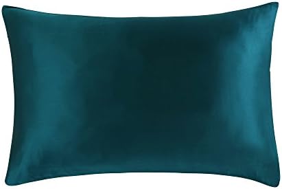 OOSILK 100% Mulberry Silk Pillow Shams Cover with Hidden Zipper Standard 20x26 Inch,Royal Blue, 1pc