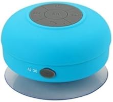 MINI BOCINA SHOWER, Bluetooth, Contra Agua, Recargable, Azul