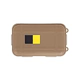 Easydeal Outdoor Shockproof Waterproof Airtight Survival Small Storage Container Carry Box (Coffee)