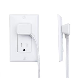 Globe Electric 22811 9ft Fabric Extension Cord, 3