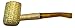 Missouri Meerschaum Legend Corn Cob Tobacco Pipe - Includes DC Crafts Pipe Bag (Bent Stem)