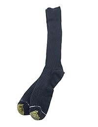 Gold Toe medias de vestir Canterbury, arriba de la rodilla, premium, en paquete de 3, para hombre