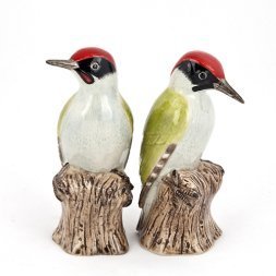 Quail Ceramics - Woodpecker Salt and Pepper