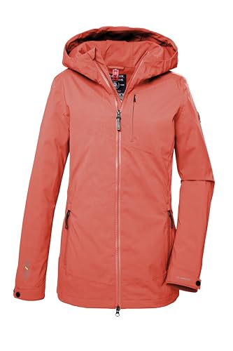 G.I.G.A. DX Women´s Gs 3 Wmn Jckt Veste Fonctionnelle Avec Capuche/veste D'extérieur Imperméable, Dark Coral, 42 EU