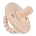 Ryan & Rose Cutie PAT Pacifier Teether (Stage 1, Tan)