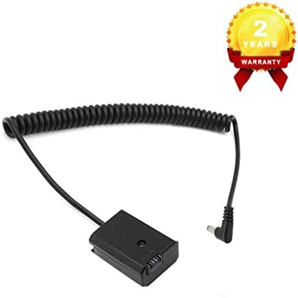 Dummy Battery Spring Cable DC Coupler -(Designed for FEELWOLR F6/ ANDYCINE A6) Compatible with Sony A6000,A6100,A6300, A6500, A7,A7S,A7R, a7 II, a7S II, and a7R II DSLR Cameras