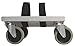 Extreme Max 5800.0225 V-Slides Snowmobile Dolly System - Aluminum
