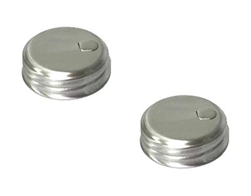WeeZ Industries - Set of Two - Mason Jar Aluminum Sugar - Salt - Spice - Cheese Dispenser Lid Caps - Thumbnail 4