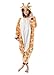 Emolly Fashion Adult Giraffe Animal Onesie Costume Pajamas for Adults and Teens