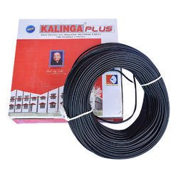 kalinga plus _0.75 mm Insulated Copper PVC Cable Size Wire Length: 90 meters color Black