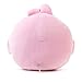 BT21 Cooky Pong Pong Character Plush Figure Decorative Pillow Sofa Cushion, 14.2 x 13.4 Inches, Pink