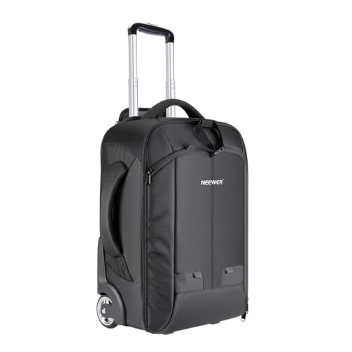 NEEWER 2 in 1 Kameratasche Rucksack mit Rollen, Kofferstil