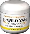 14% Wild Yam Cream with Aloe and Vitamin E 4 oz Cream