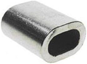 ArkHardware 1/8" Sleeve Stainless Steel Type 316 Cable Railing Rigging Commercial Marine Grade-pack of 60