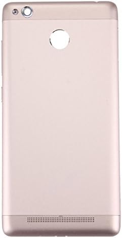 TANNGDIFNJAUN Back Cover Battery Back Cover for Xiaomi Redmi 3s(Gold) (Color : Gold)