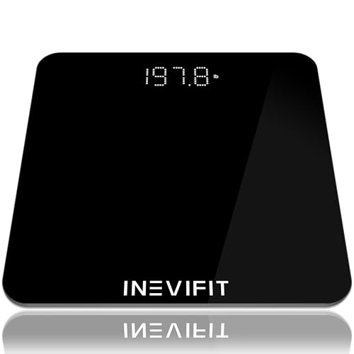 INEVIFIT Bathroom Scale Highly Accurate Digital