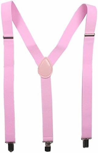 Adult Plain Checkered Leopard Zebra Glitter Elastic Y-Shape Suspender