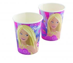 8 Pappbecher Barbie ?