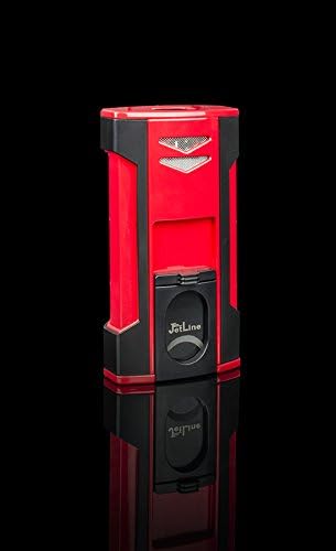 JetLine V-6 Six Jet Table Torch Red/Black