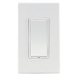 Leviton DZS15-1BZ Decora Z-Wave Controls 15-Amp Scene Capable Switch, White/Ivory/Light Almond, Works with Amazon Alexa (Old Model)
