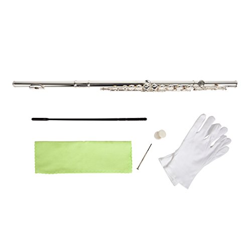 Lexington Advanced Silver Plated Closed Hole C Flute with Carrying Case - Thumbnail 7