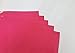 Pink (Glossy) 5-Pack of Adhesive Vinyl Sheets - 12