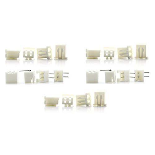 image for Optimus Electric XH2.54-2P Right Angle 2 Pin Header With 2.54mm Spacin