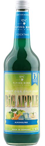 Big Apple Fertig Cocktail alkoholfrei - Bar Premix für 17 Mixgetränke | Flasche 0,7l mit allen Zutaten | Einfach mit Orangensaft mixen, fertig – Bild 7