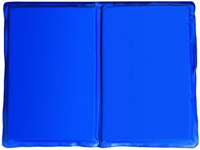 GUOYI Pet Cool Mat, reg;Dog Cat Cool Mat Self Cooling Gel Mat Pad Bed Mattress Heat Relief,Perfect for Floors, Couches, Beds, Crates, Kennels or Cars(L,50x65cm)