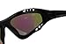 G&G Jetski Sunglasses Polarized Water Sport Surfing Kiteboarding P603 Black Frame Red Mirror Lens