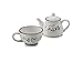 Pfaltzgraff Winterberry Tea for One Teapot Set -